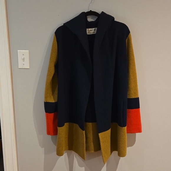 # 19 - Anthropologie - “Field Flower” - colour block open style cardigan - Picture 4 of 6